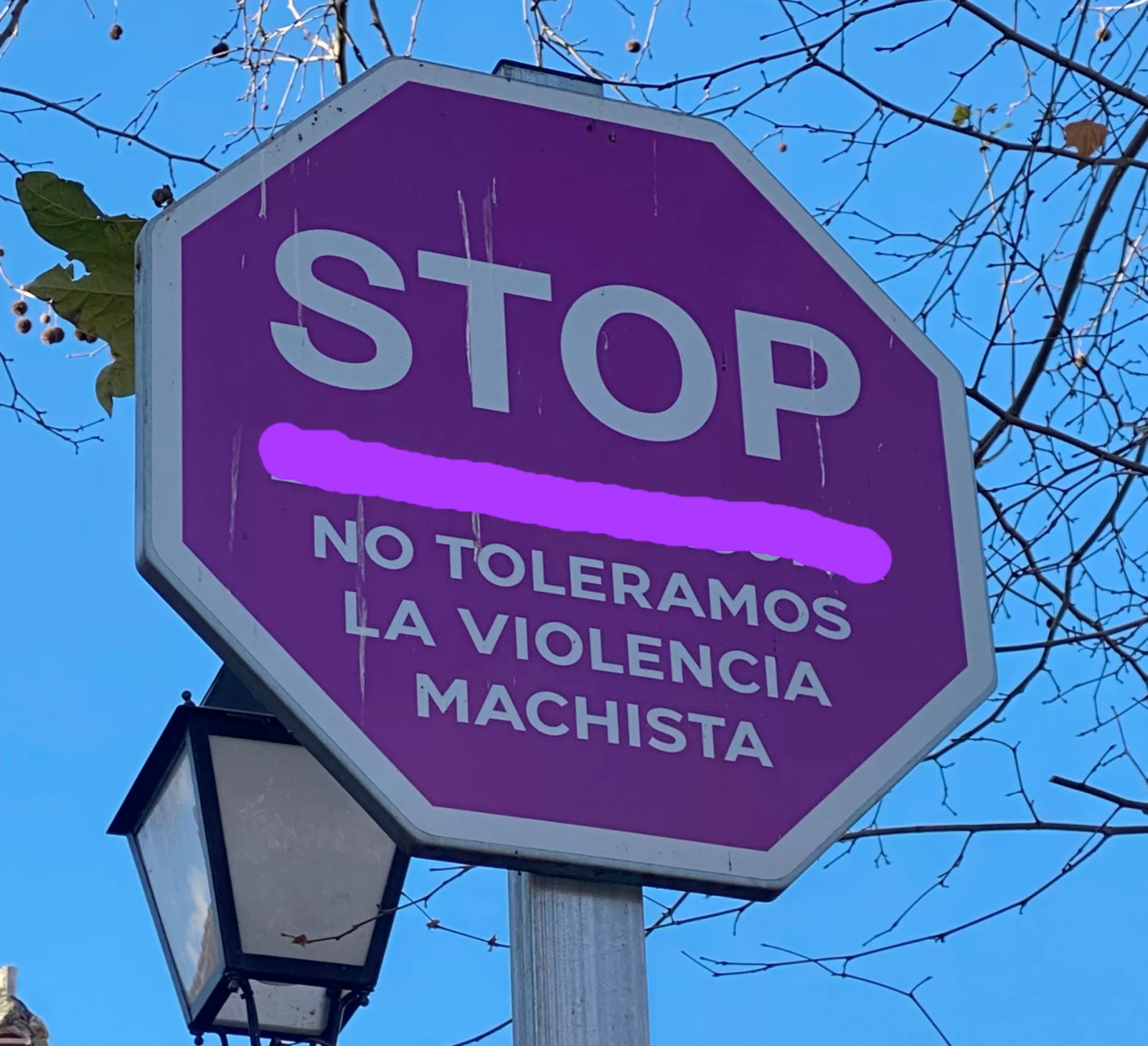 stop al machismo